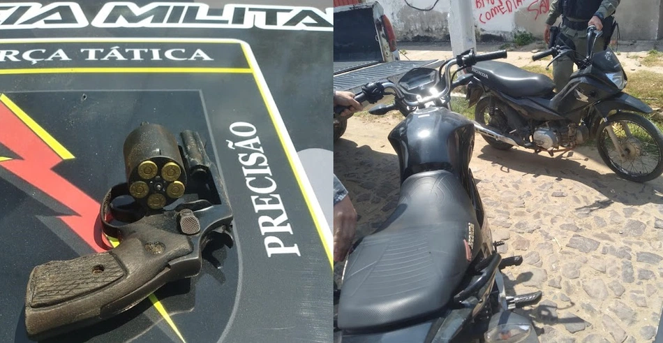 Motos Apreendidas em Luís Correia.