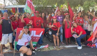 Caravana das Mulheres do PT no Piauí.