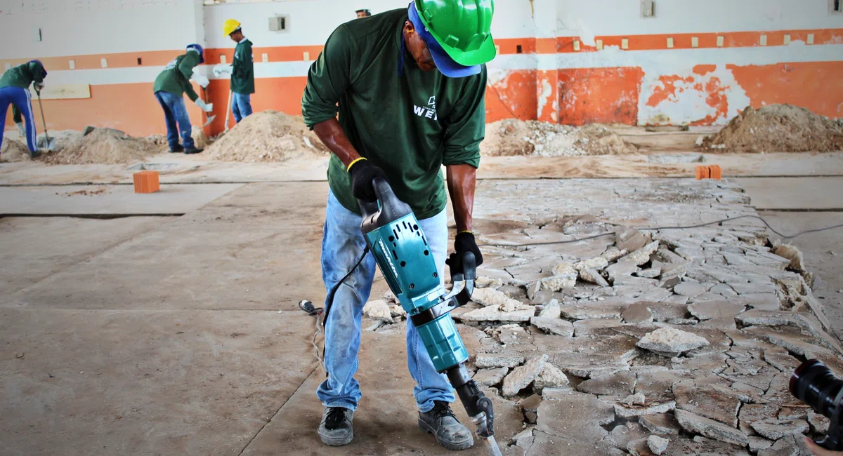 Obras no Mercado do Peixe