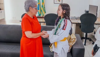 Regina Sousa e Judoca piauiense, Jeissiara Vidal.