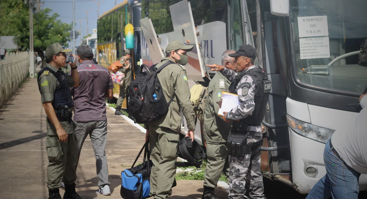 Eleições 2022: PM envia tropas para cidades do Piauí no segundo turno