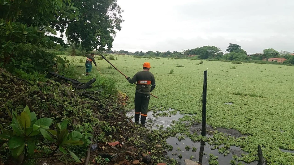 SAA Norte faz limpeza em lagoas, galerias e canais da zona Norte de Teresina.