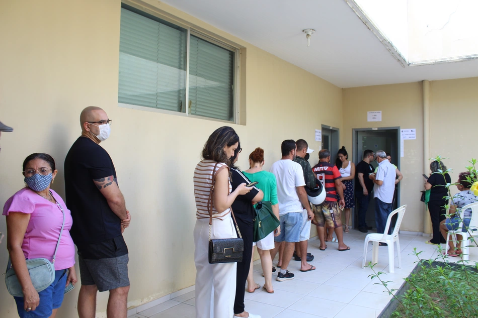 Filas para votação no DNIT Teresina