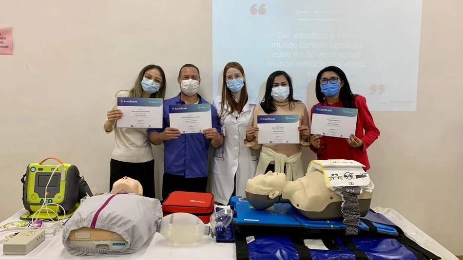 Equipes do HUT recebem treinamento em São Paulo.