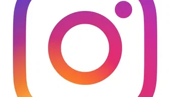 Instagram logo.