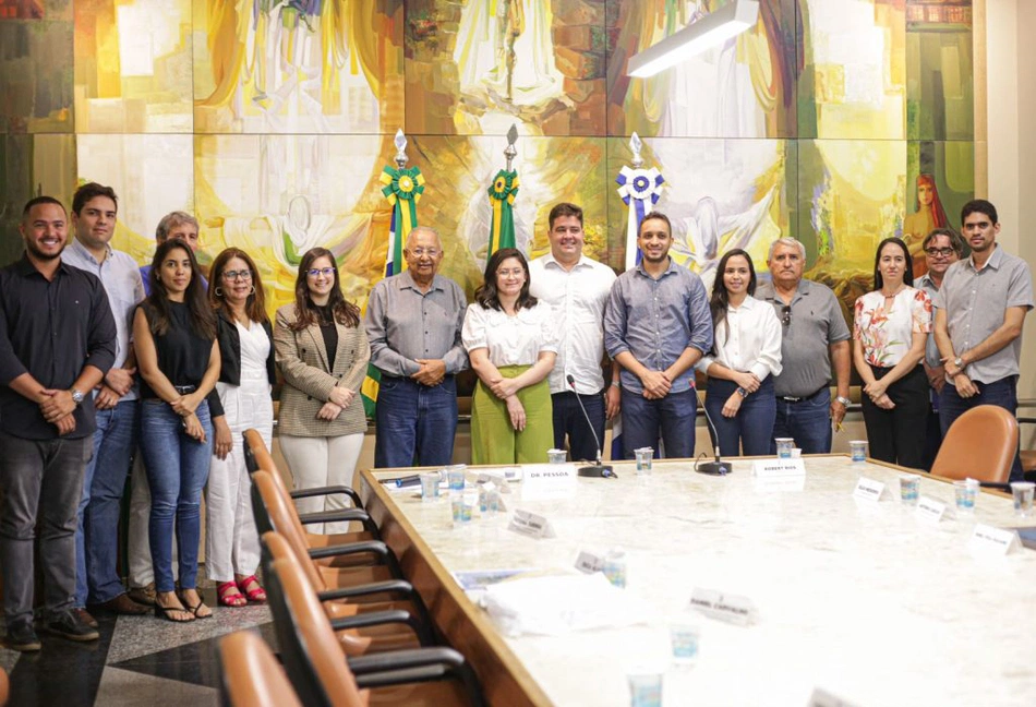 Reunião Salão Nobre do Palácio da Cidade