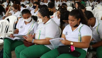 Escolas fazem caravana para revisão Pré-Enem Seduc em Altos