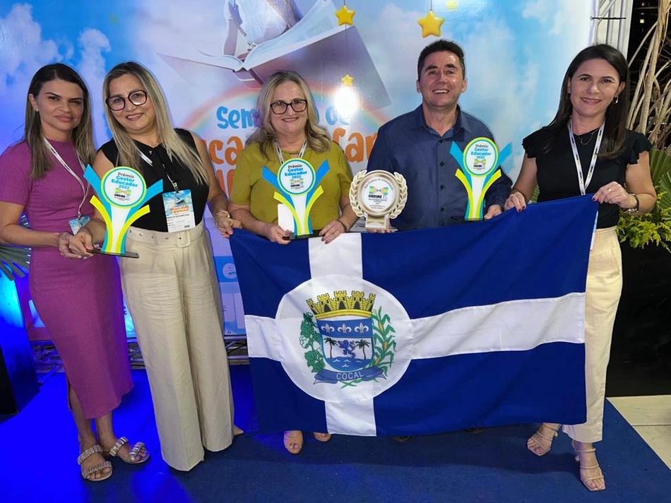 Prefeito de Cocal ganha o Prêmio Gestor Educador.