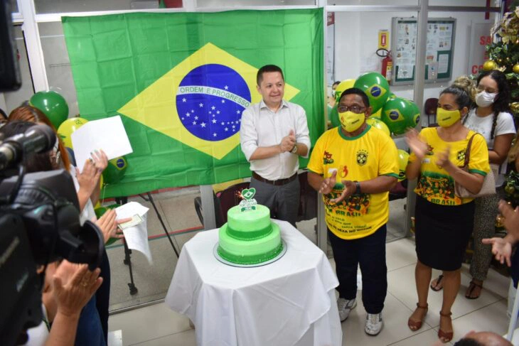 Hemopi em festa no dia do Doador Voluntário de Sangue.