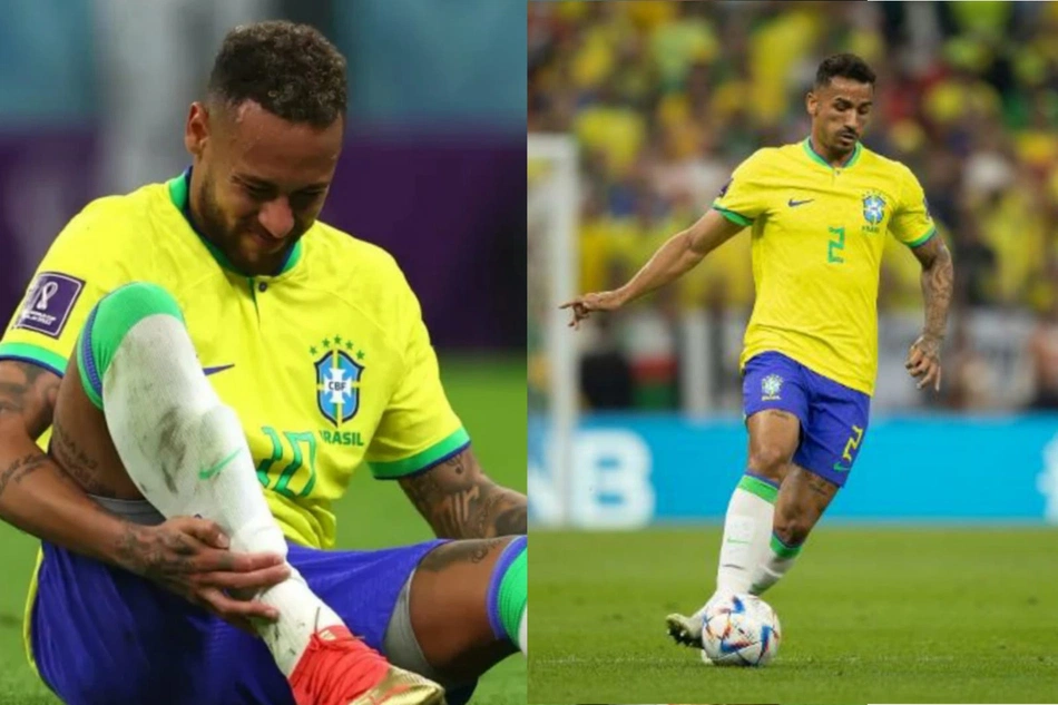 Neymar e Danilo estão fora da fase de grupos da Copa do Mundo