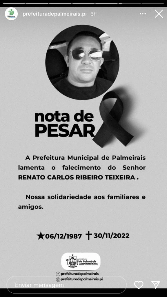 Nota de Pesar