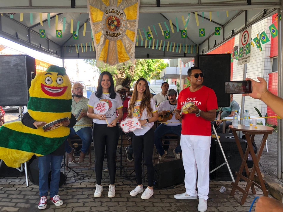 Campanha Sou Sambista Sangue Bom reforça doações para estoque do Hemopi.