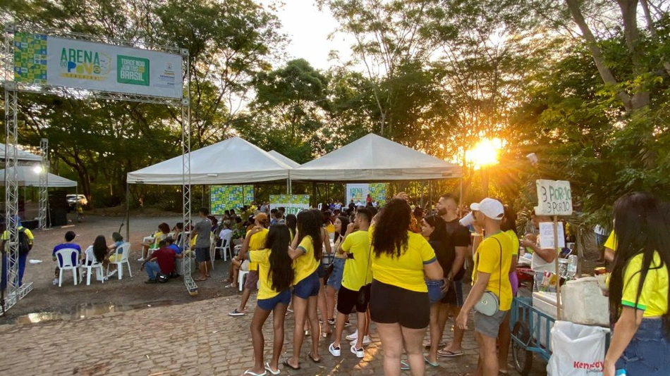 Arena do povo atrai cada vez mais torcedores teresinenses.