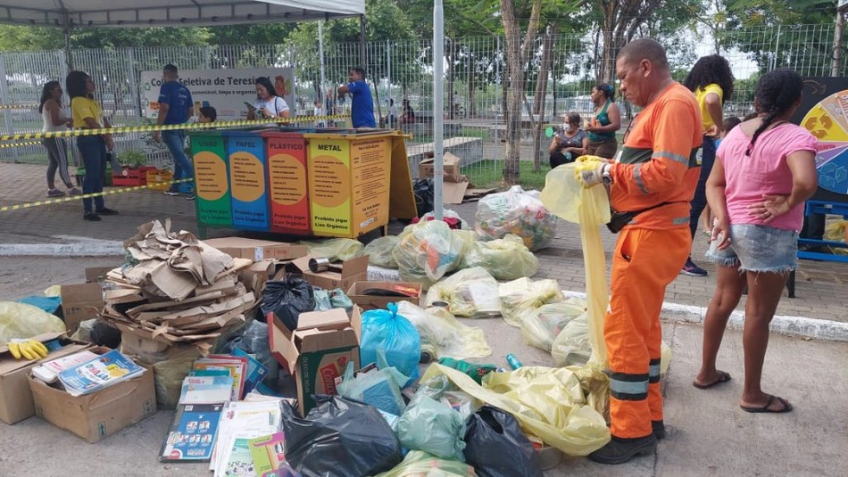 SEMDUh recolhe 102 toneladas de recicláveis no mês de novembro em Teresina.