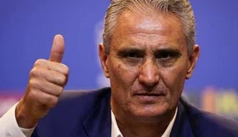 Técnico Tite se despede da seleção.