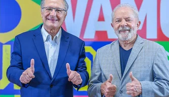 Lula e Geraldo Alckmin