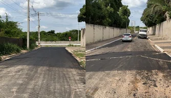 Pavimentação concluída no trecho da Avenida Homero Castelo Branco