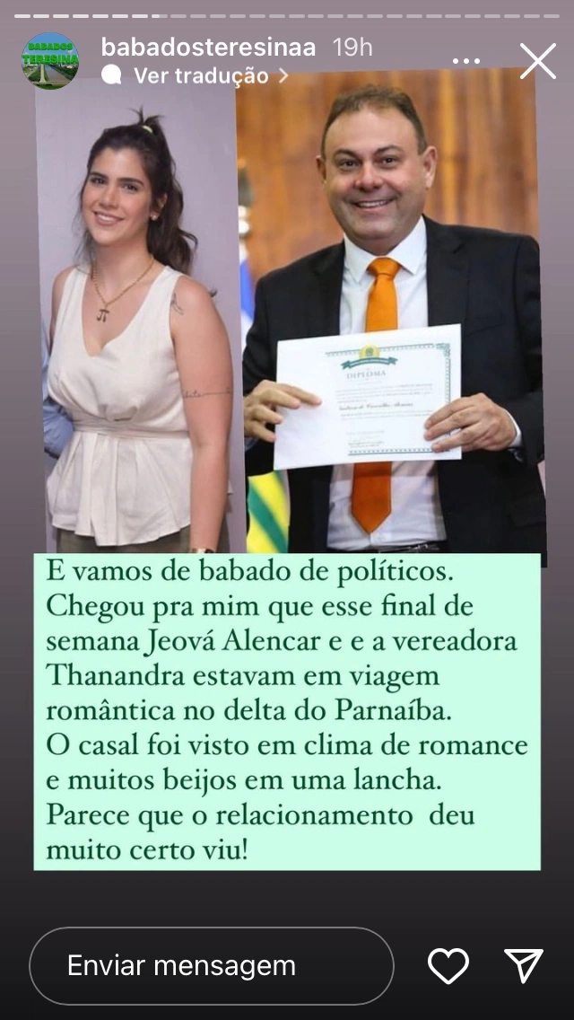 Jeová Alencar e Thanandra