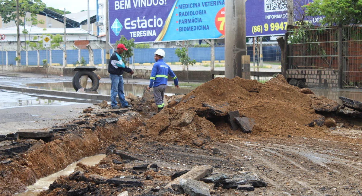 Avenida dos Expedicionários é parcialmente interditada para obras