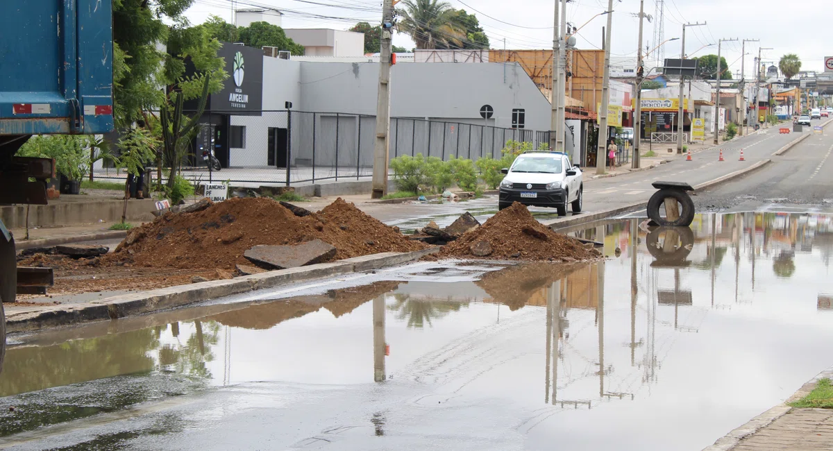 Avenida dos Expedicionários é parcialmente interditada para obras