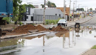 Avenida dos Expedicionários é parcialmente interditada para obras