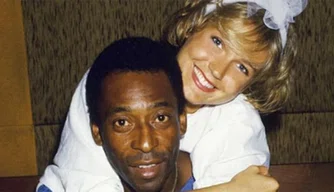 Xuxa e Pelé.