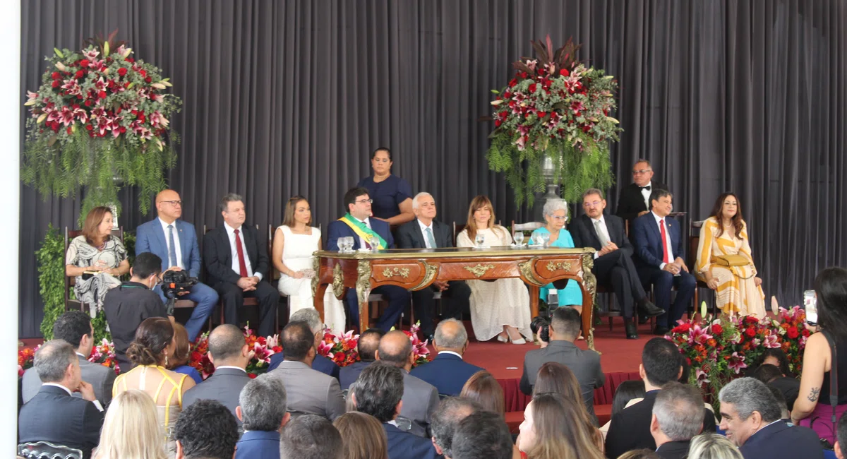 Posse do governador Rafael Fonteles no Karnak