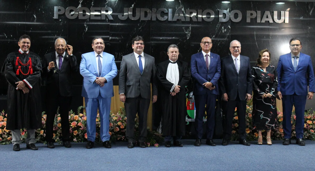Desembargador Hilo de Almeida é empossado novo presidente do TJ-PI