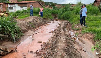 Galeria no conjunto Pedro Balzi, na zona Sudeste de Teresina.