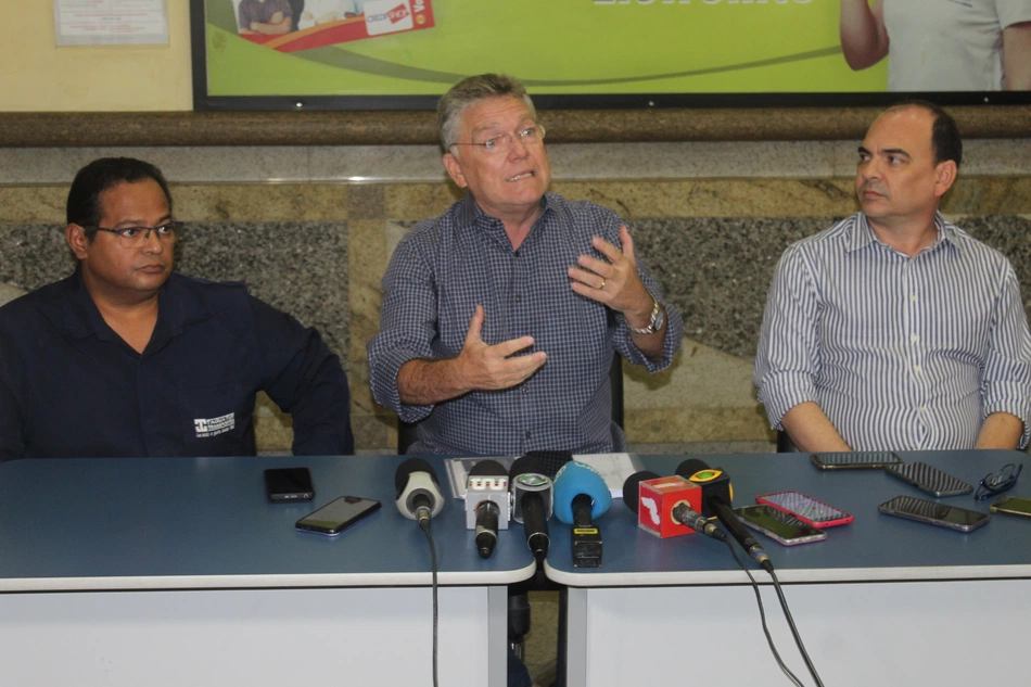 Júlio Pereira, Marcelino Lopes e Vinícius Rufino