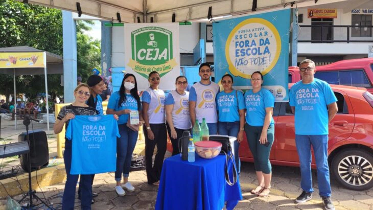 Busca ativa por mais matrículas na rede de ensino do Piauí.