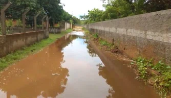 Alagamento na Estrada Catarina