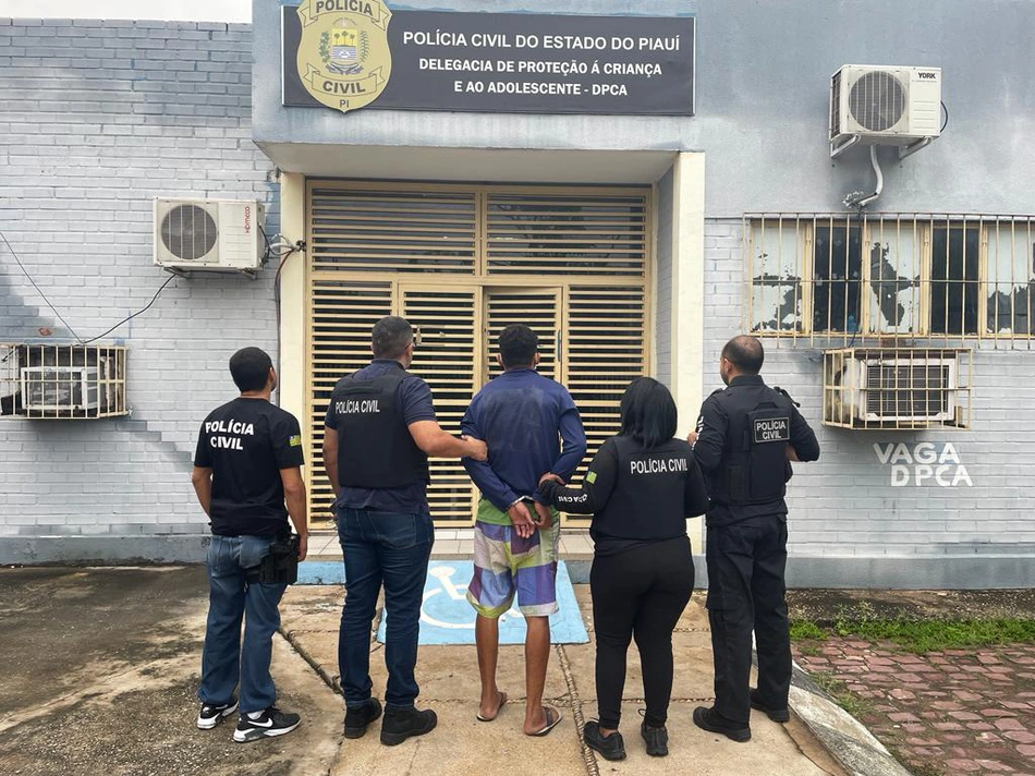 Polícia prende homem acusado de estuprar e engravidar sobrinha pela segunda vez.