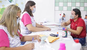 Matrículas da Educação Infantil são abertas em Teresina.