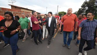 Rafael Fonteles inaugura acesso à Uespi de Oeiras.