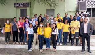 Escola Piauiense de Trânsito atua em campanha de doação de sangue em Teresina.