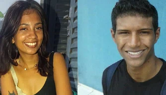 Janaína Bezerra e acusado Thiago Mayson.