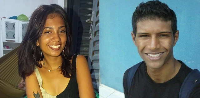 Janaína Bezerra e acusado Thiago Mayson.