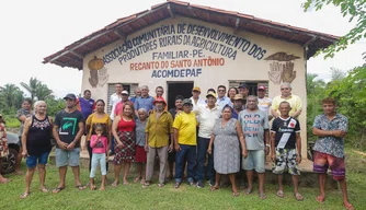 Prefeito Dr. Pessoa visita assentamento Recanto do Santo Antônio