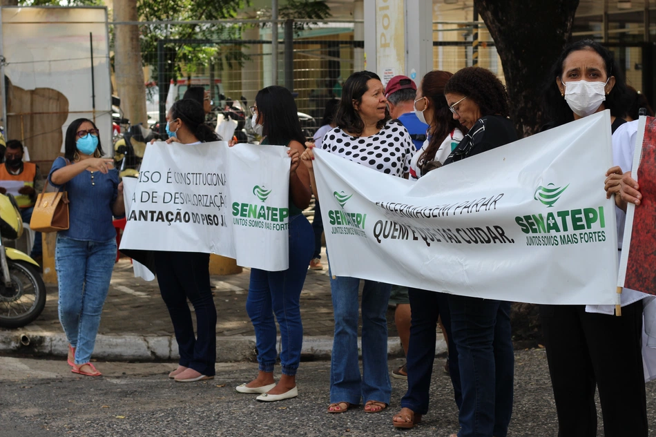 Manifestação no HGV