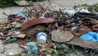 Lixão no bairro Santa Isabel em Teresina