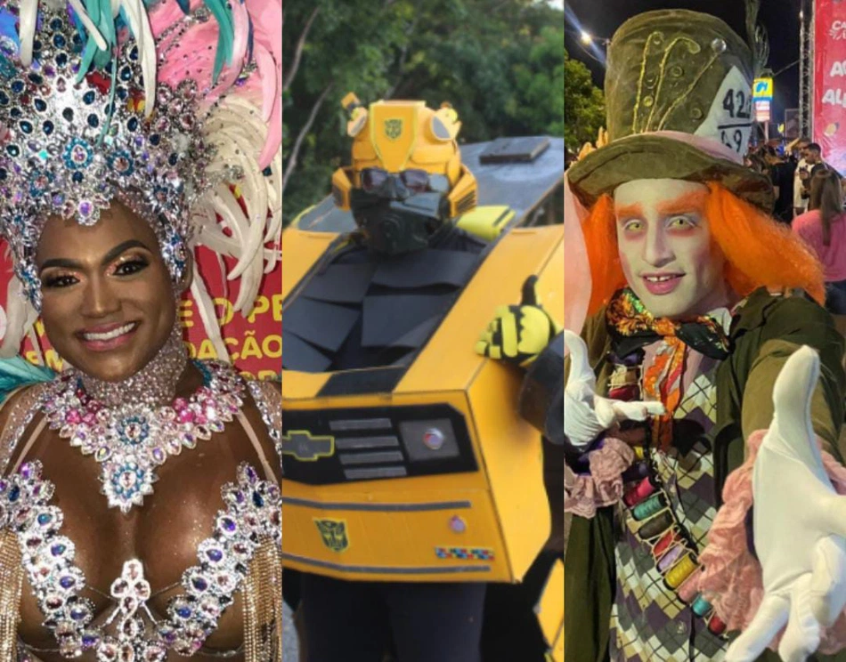 Vencedores do Concurso de Fantasias do Corso de Teresina 2023.