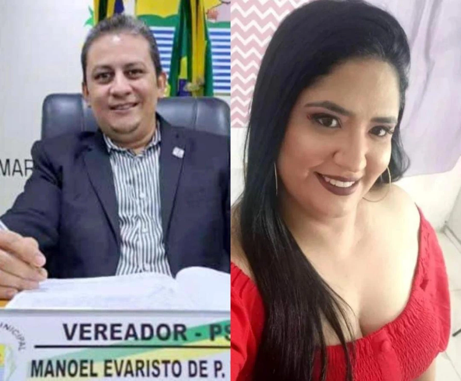 Vereador Netinho e a Esposa.