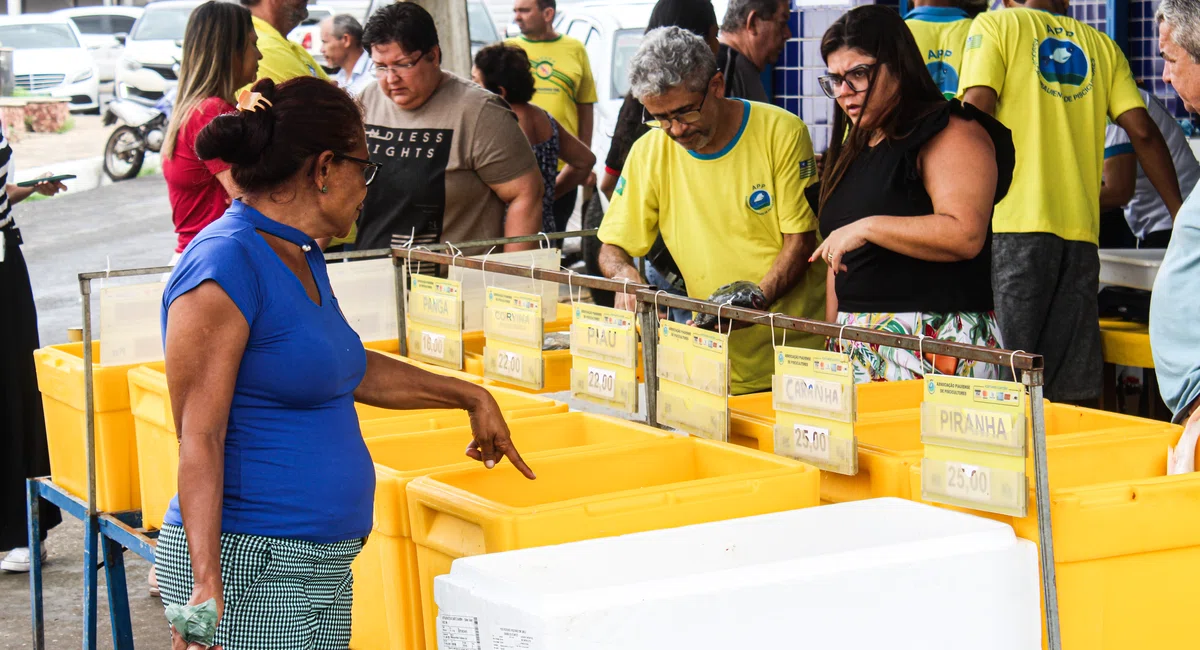 Início da Quaresma no Mercada do Peixe em Teresina