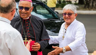 Arcebispo Dom Juarez em Teresina.