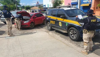 Foragido da justiça é preso em Floriano após causar acidente