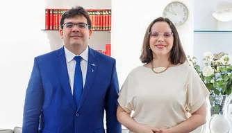 Rafael Fonteles e Carla Yascar