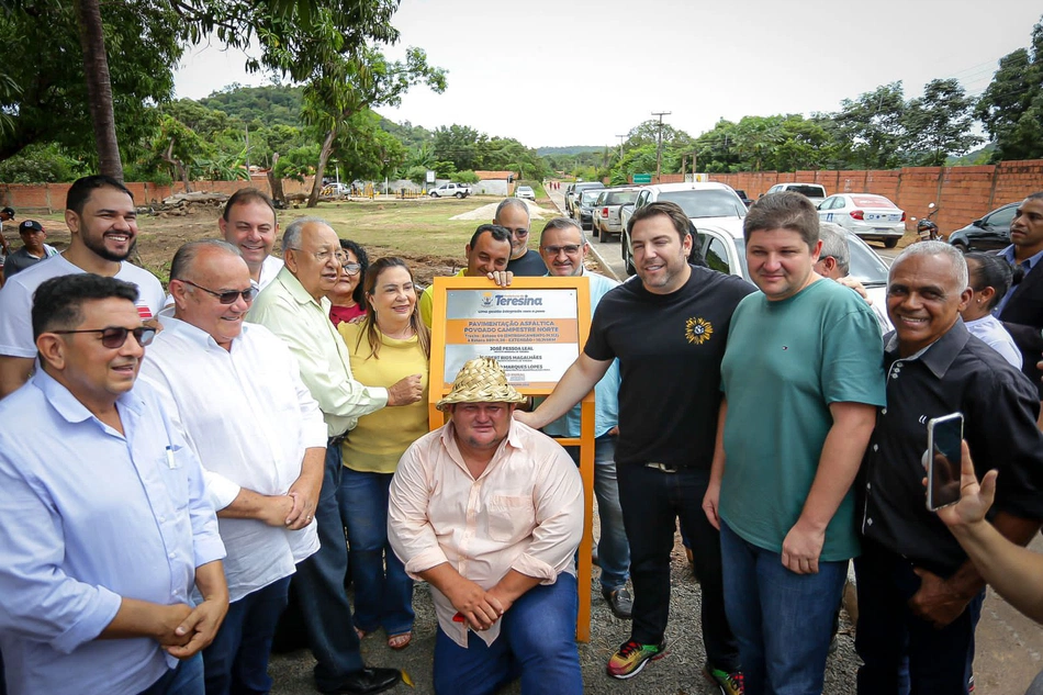 Dr. Pessoa Inaugura asfaltamento de trecho da PI-112 na zona rural