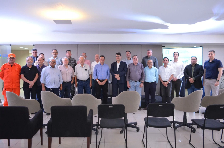 Chico Lucas se reúne com a CDL para debater medidas de segurança para o Centro de Teresina.