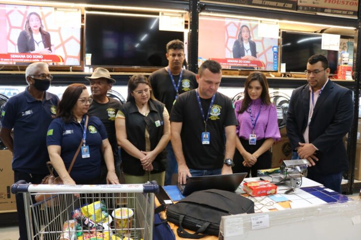 Fiscalização durante Operação Páscoa em Teresina.